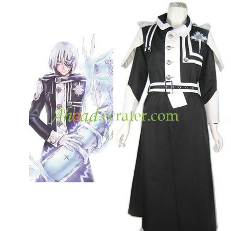 D.Gray Man Allen Walker Cosplay Costume Type B