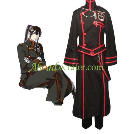 D.Gray-man Kanda Yuu Cosplay Costume