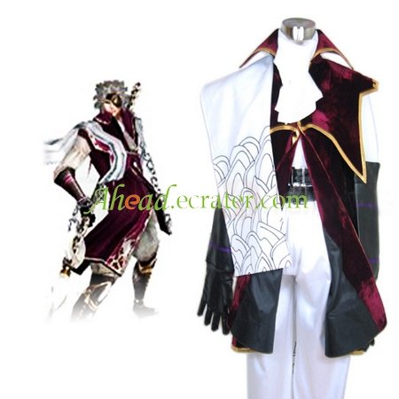 Devil Kings Sengoku Basara 2 Chosokabe Motochika Arslan Cosplay Costume