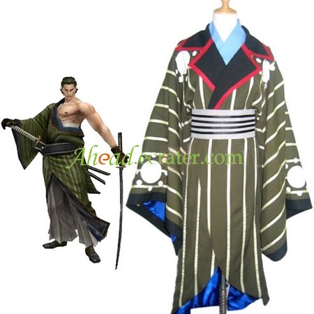 Sengoku Basara 2 Katakura Kojyuurou Cosplay Costume