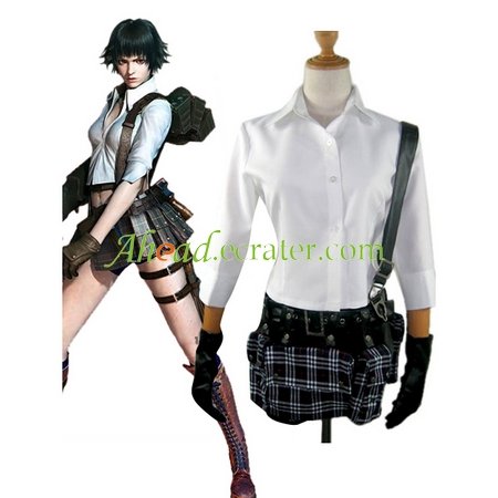 Devil May Cry 3 Dante's Awakening Lady Cosplay Costume