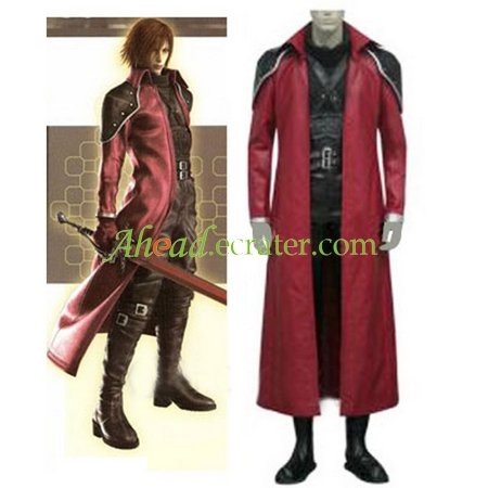 Final Fantasy VII Genesis Rhapsodos Halloween Cosplay Costume