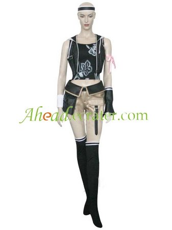 Final Fantasy VII Yuffie Kisaragi Halloween Cosplay Costume