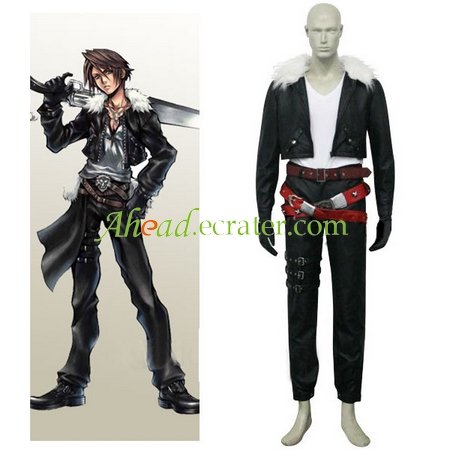 Final Fantasy VIII Squall Halloween Cosplay Costume