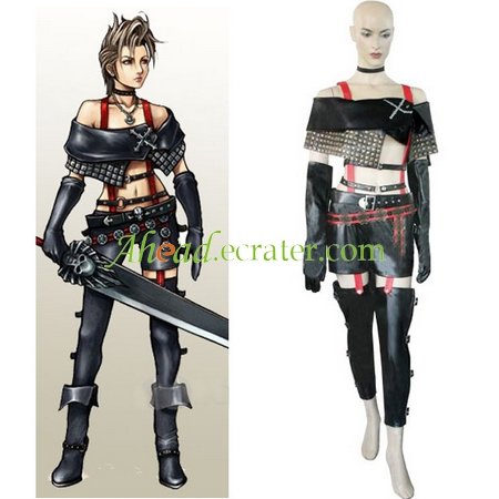 Final Fantasy X-2 Paine Halloween Cosplay Costume