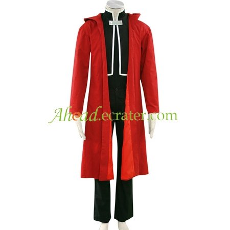 Full Metal Alchemist Edward Halloween Cosplay Costume