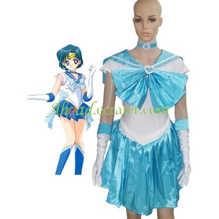Sailor Moon Sailor Merkury Cosplay Costume