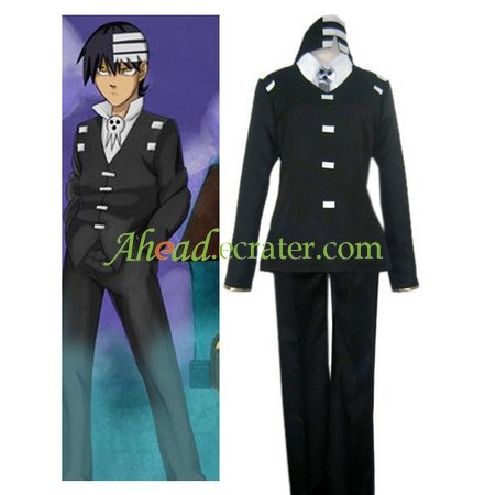 Soul Eater Death the Kid Cosplay Costume