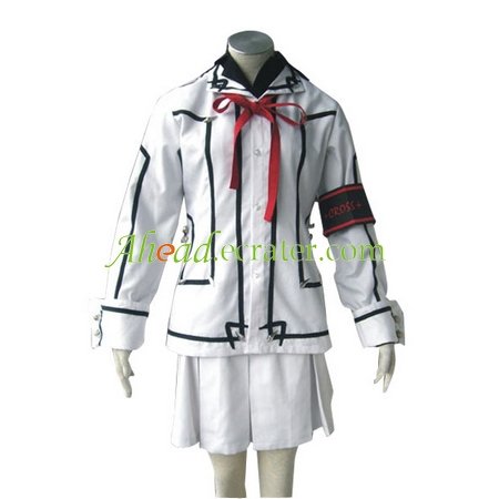 Vampire Knight Night Class Girl Kurosu Yuuki Halloween Cosplay Costume