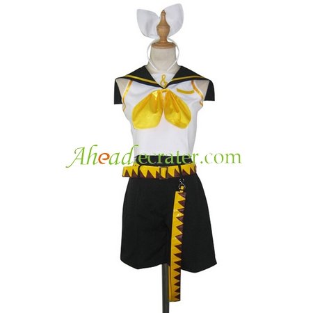 Vocaloid Kagamine Rin Halloween Cosplay Costume