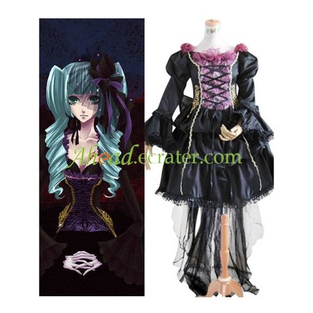 Vocaloid Miku Doujin Cosplay Costume
