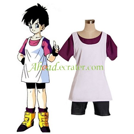 Dragon Ball Z Videl Cosplay Costume