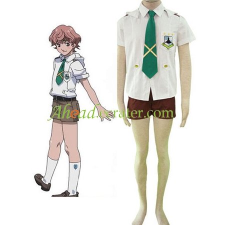 Macross Frontier Mihoshi Academy III Uniform Cosplay Costume