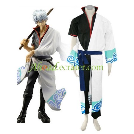Gin Tama Gintoki Sakata Cosplay Costume