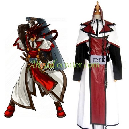 Guilty Gear XX Order Sol Badguy Halloween Cosplay Costume