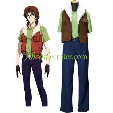 Mobile Suit Gundam 00 Lockon Stratos Private Version Cosplay Costume