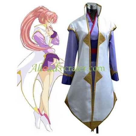 Gundam Seed Lacus Clyne Halloween Cosplay Costume