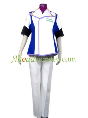 Gundam Seed Mwu La Flaga Cosplay Costume