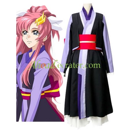 Mobile Suit Gundam SEED Lacus Clyne Chair Version Cosplay Costume