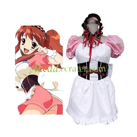 Haruhi Suzumiya Mikuru Asahina Cosplay Costume 4
