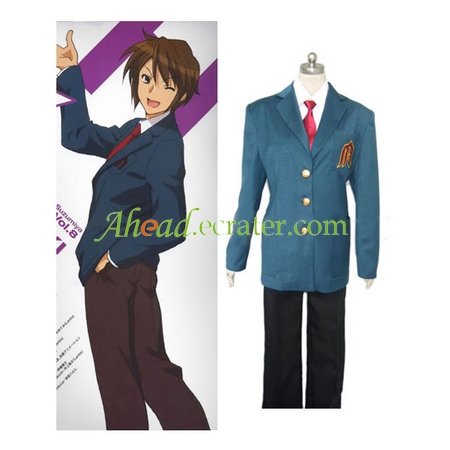 The Melancholy of Haruhi Suzumiya Male Cosplay Costume