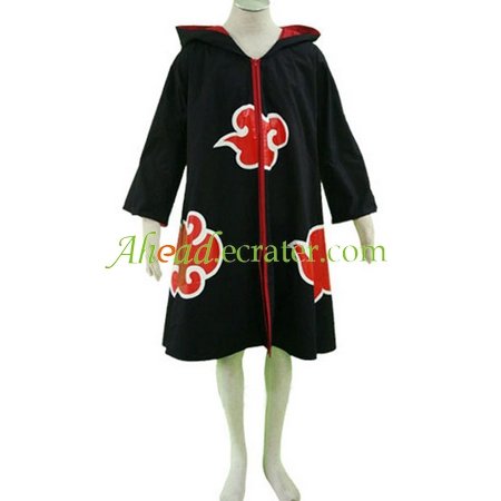 Naruto Sasuka Uchiha Cosplay Costume cloak