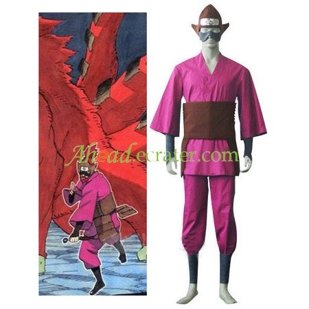 Naruto Four-Tailed Monkey Cosplay Costume