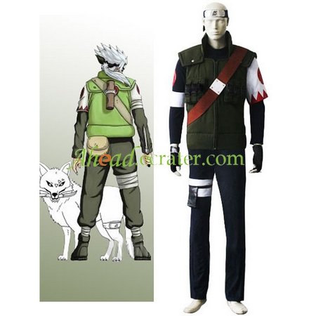 Naruto Hatake Sakumo Cosplay Costume