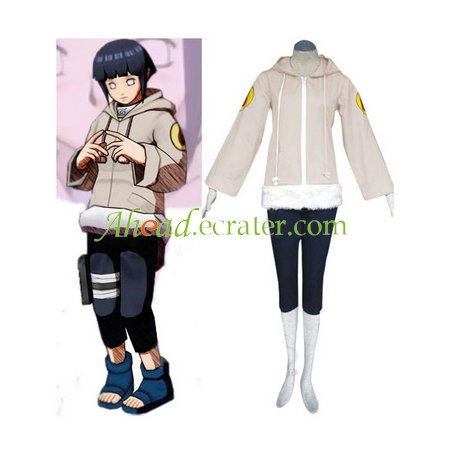 Naruto Hinata Hyuga Part I Deluxe Halloween Cosplay Costume