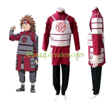 Naruto Shippuden Akimichi Chouji Men's Cosplay jacket