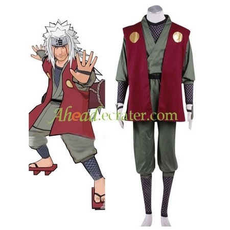 Naruto Jiraiya Halloween Cosplay Costume