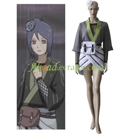 Naruto Konan Halloween Cosplay Costume