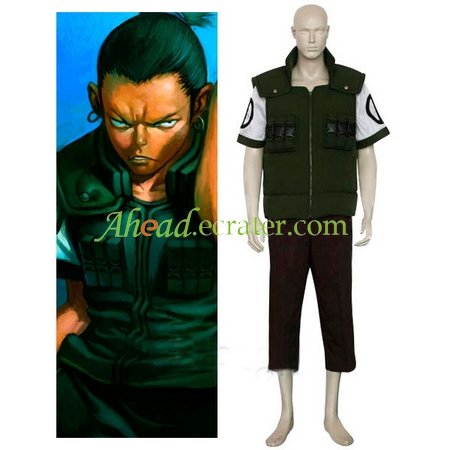 Naruto Nara Shikamaru Halloween Cosplay Costume