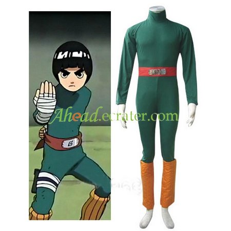 Naruto Rock Lee Halloween Cosplay Costume