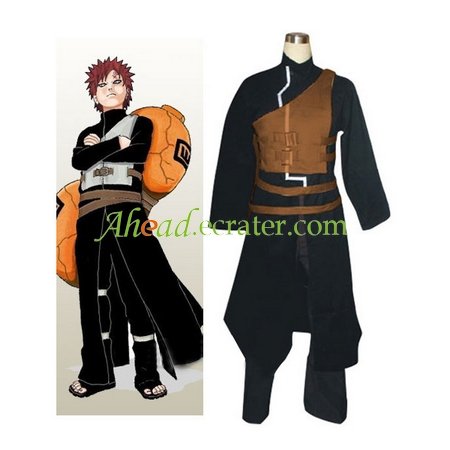 Naruto Shippuden Gaara Halloween Cosplay Costume