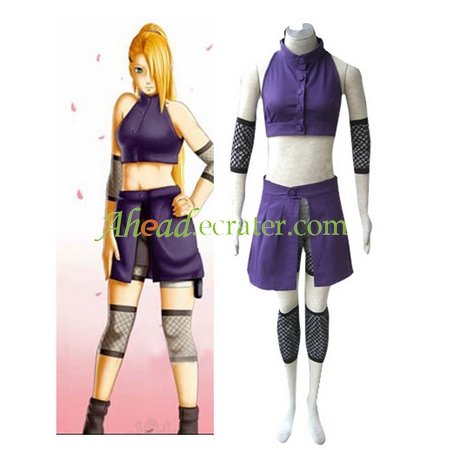 Naruto Shippuden Ino Yamanaka Halloween Cosplay Costume
