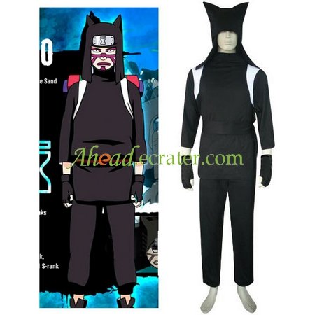 Naruto Shippuden Kankuro Halloween Cosplay Costume
