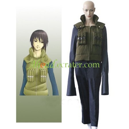 Naruto Shizune Jonin Cosplay Costume