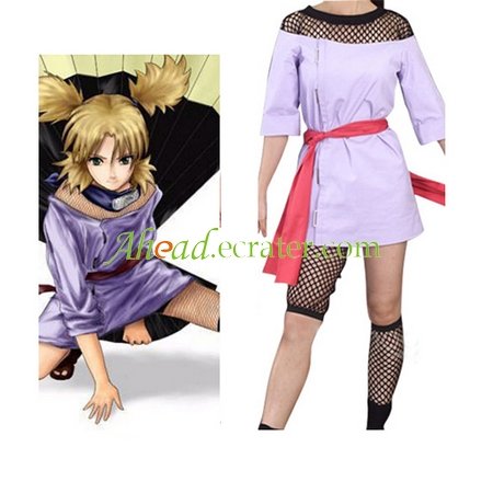 Naruto Temari Cosplay Costume