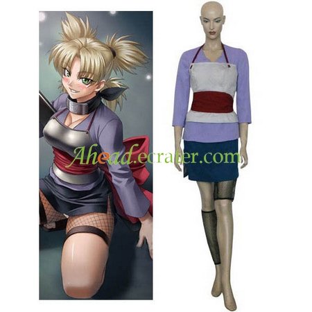Naruto Temari Halloween Cosplay Costume