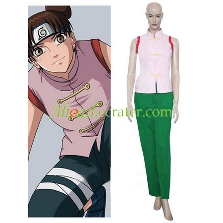 Naruto Tenten Halloween Cosplay Costume