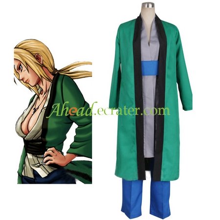 Naruto Tsunade 5th Hokage Halloween Cosplay Costume