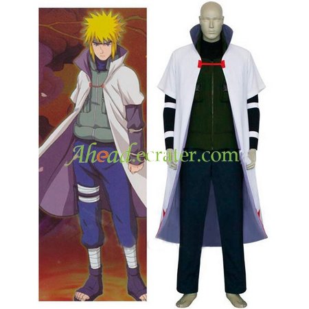 Naruto Yondaime 4th Hokage Halloween Cosplay Costume