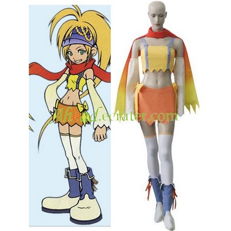 Kingdom Hearts 2 Fairy Rikku Halloween Cosplay Costume