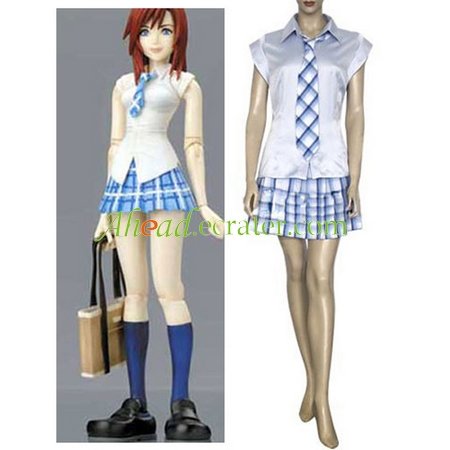 Kingdom Hearts 2 Kairi Halloween Cosplay Costume
