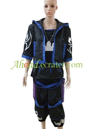 Kingdom Hearts Anti Sora Halloween Cosplay Costume