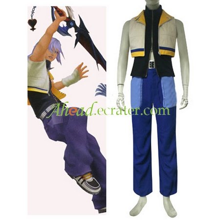 Kingdom Hearts II Riku Halloween Cosplay Costume