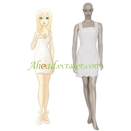 Kingdom Hearts Namine Halloween Cosplay Costume