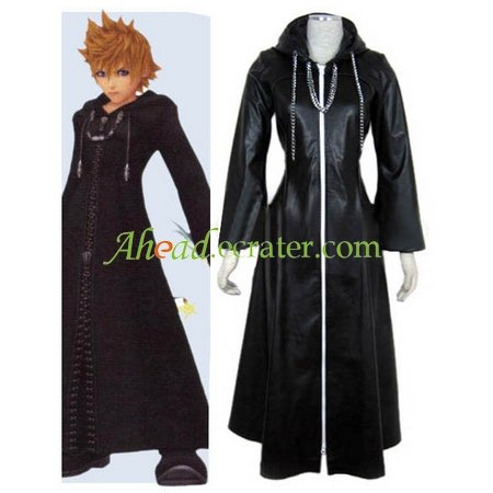Kingdom Hearts Organization XIII Roxas Halloween Cosplay Costume