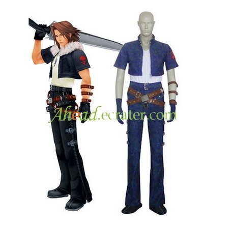 Kingdom Hearts Squall Halloween Cosplay Costume